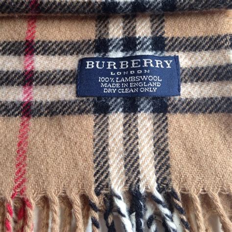 tags on burberry scarf|vintage burberry scarf tag.